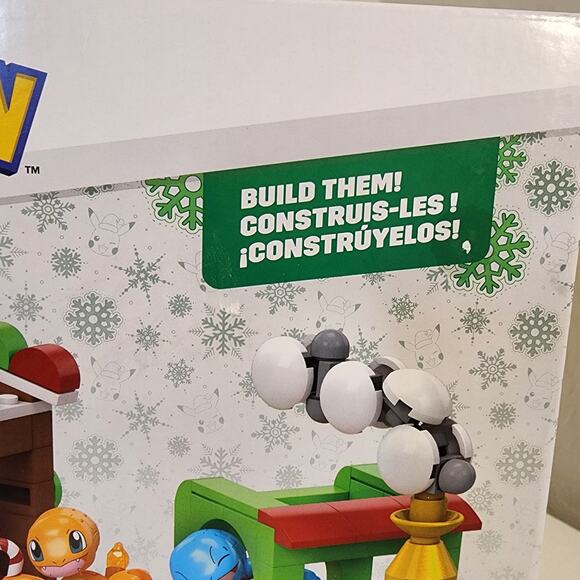 Mega Pokémon Building Toy Set Holiday Train - Picture 6 of 6